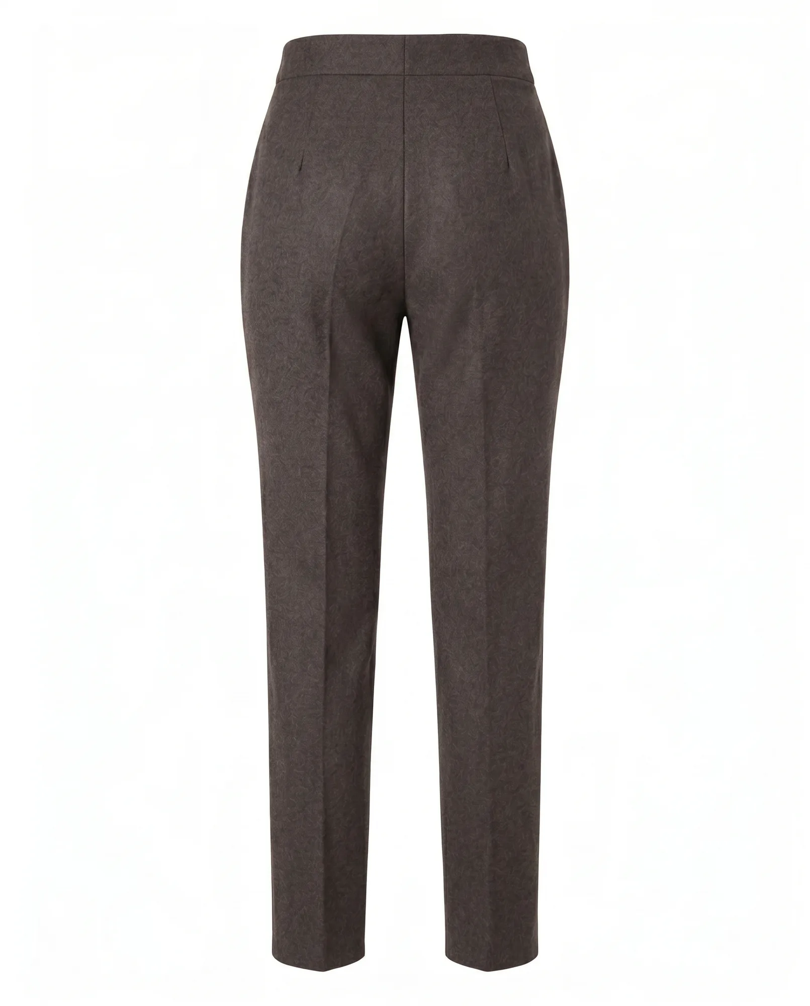 Espresso Tailored Pintuck Trousers