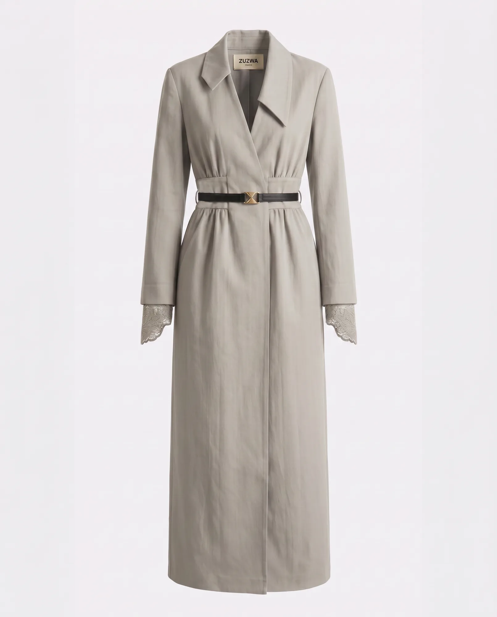 Hourglass Belted Coat-Dress