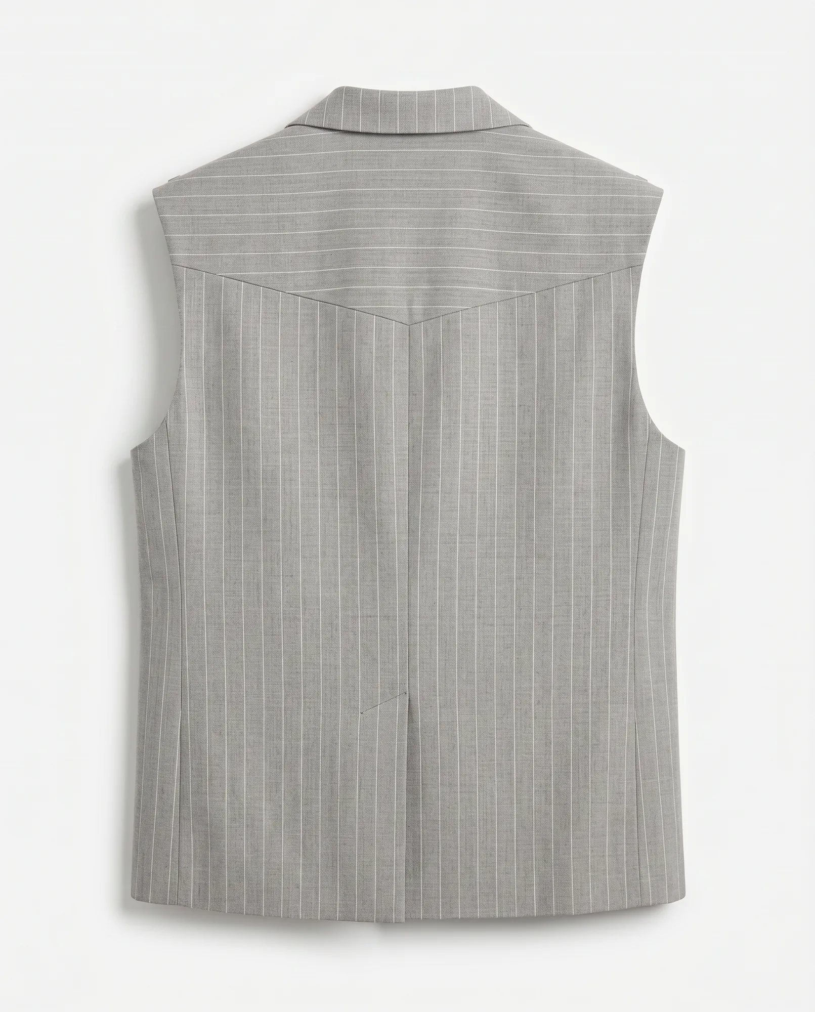 Striped Tailored Vest